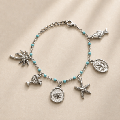 Ocean teal bracelet