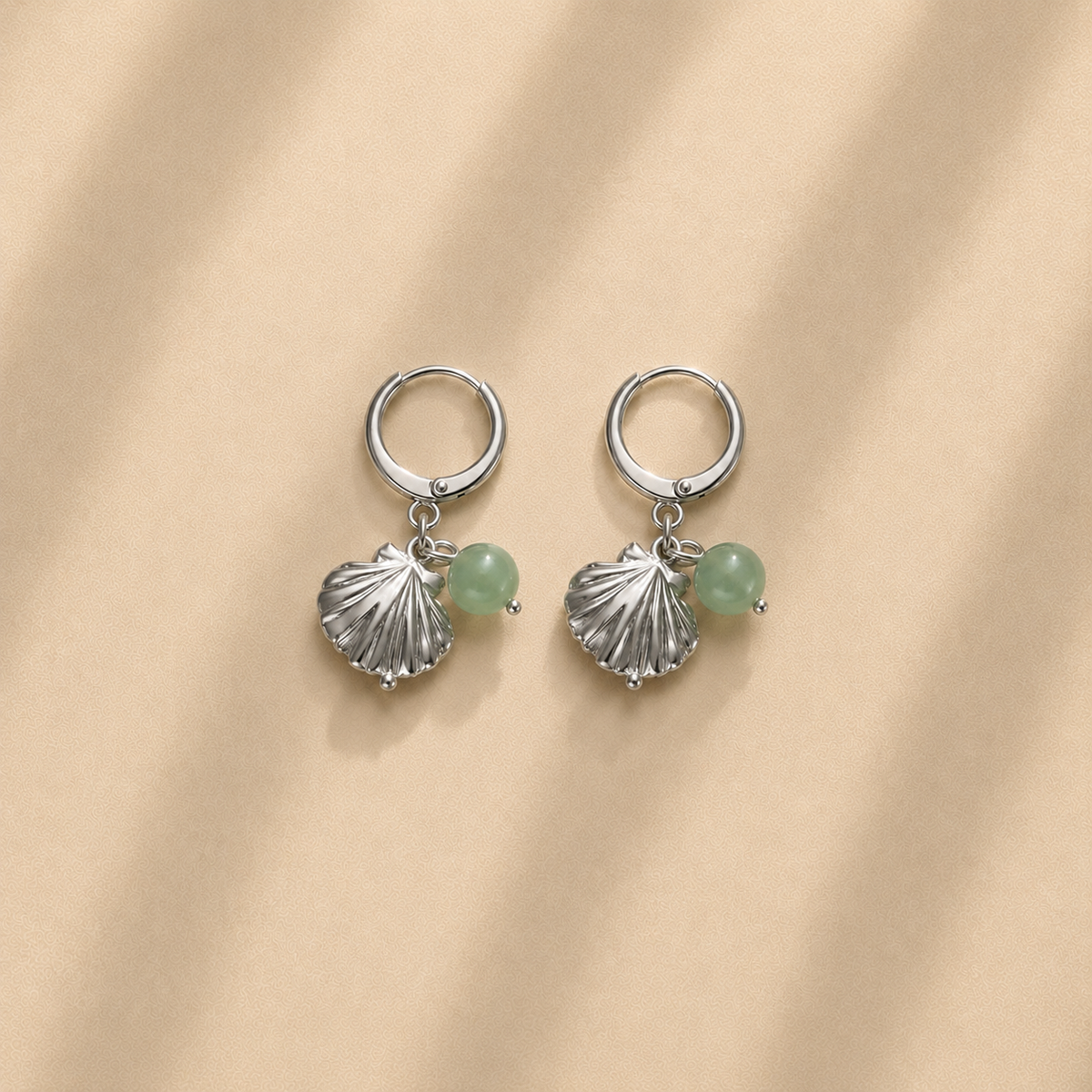 Aurelia seashell earrings